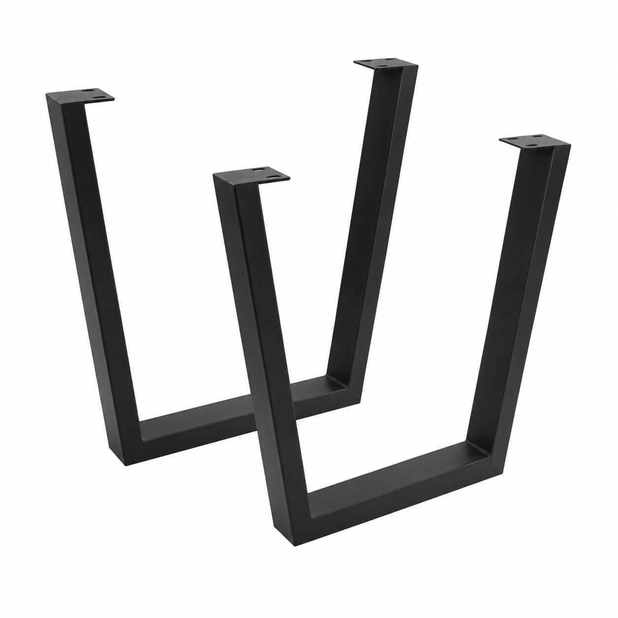Tischgestell – 2er-Set, Schwarz