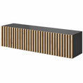 Schrank – 138,6 cm, hängend, Schwarz