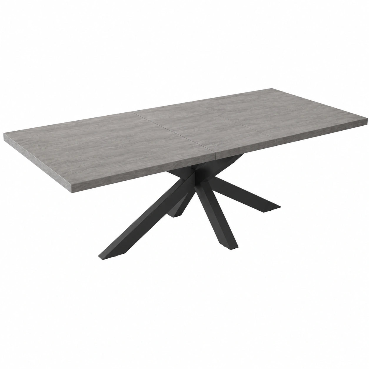 Esstisch – für 4–6 Personen, moderner Stil, ausziehbar, aus MDF, für Küche und Wohnzimmer