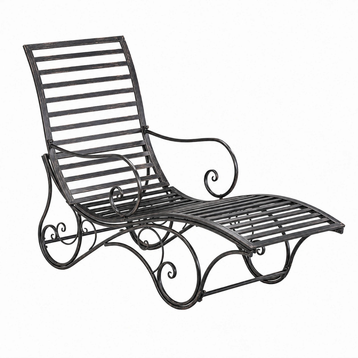 Gartenliege – Landhausstil, für Garten, Terrasse und Wintergarten